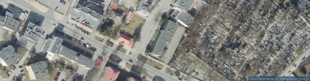 Zdjęcie satelitarne Sąd Rejonowy w Sandomierzu