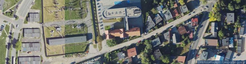 Zdjęcie satelitarne Sąd Rejonowy w Siemianowicach Śląskich