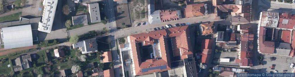 Zdjęcie satelitarne Sąd Rejonowy w Wadowicach
