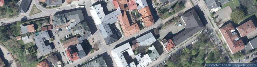 Zdjęcie satelitarne Sądecki Instytut Szkoleń Biuro Usług Specjalistycznych Sis