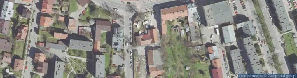 Zdjęcie satelitarne Sądeckie Przedsiębiorstwo Produkcyjno Handlowe Sandrob