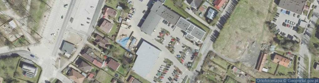 Zdjęcie satelitarne Sądeckie Wodociągi