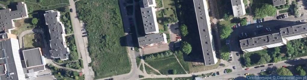 Zdjęcie satelitarne SADKOM - centrum oprogramowania , kasy fiskalne