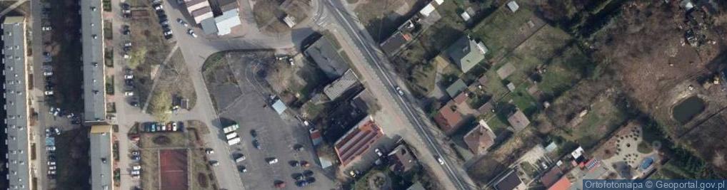 Zdjęcie satelitarne Salon Emkat