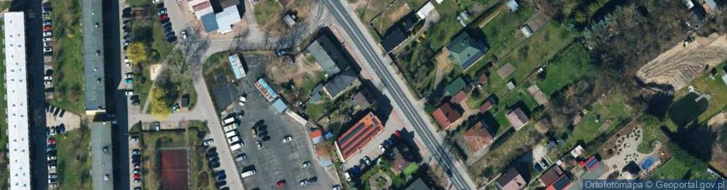 Zdjęcie satelitarne Salon Emkat