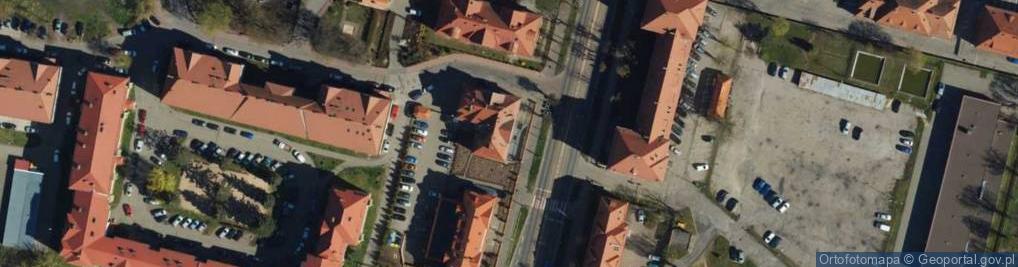 Zdjęcie satelitarne Salon "Jeanett" Juras Żaneta