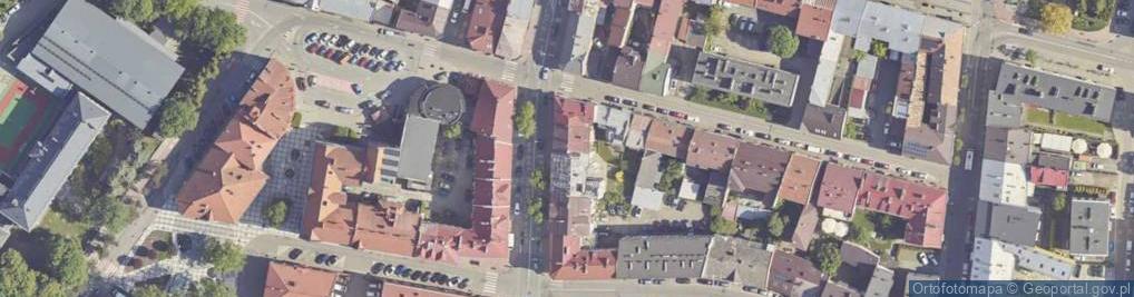 Zdjęcie satelitarne Salon Optyczny Longin Leśniak Grzegorz Leśniak Jolanta Madej