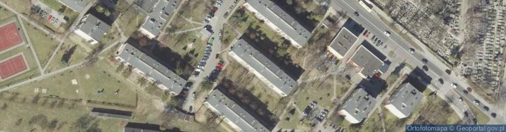 Zdjęcie satelitarne Salon Strzyżenia Psów 4 Łapy