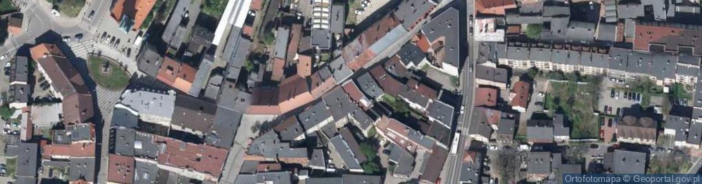 Zdjęcie satelitarne Salony Mody