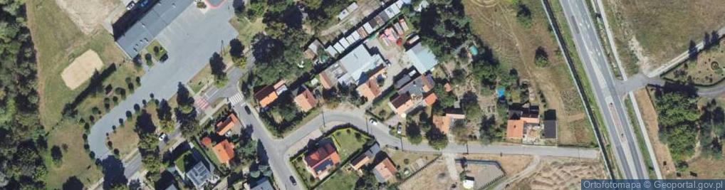 Zdjęcie satelitarne Samochody Ratownicze Utrata Bogdan