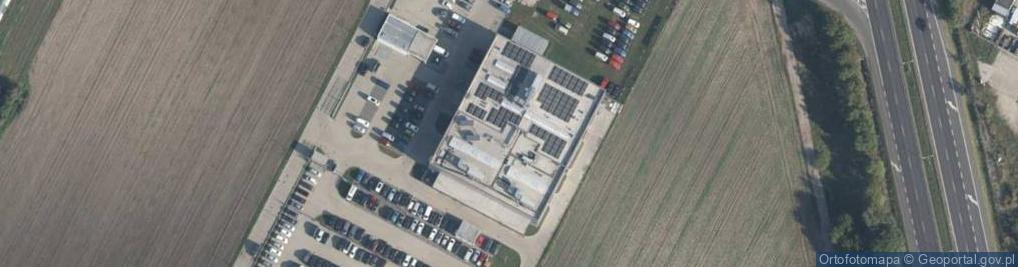 Zdjęcie satelitarne Samochody Używane z gwarancją Sanocka 92 (Rzepecki Mroczkowski)