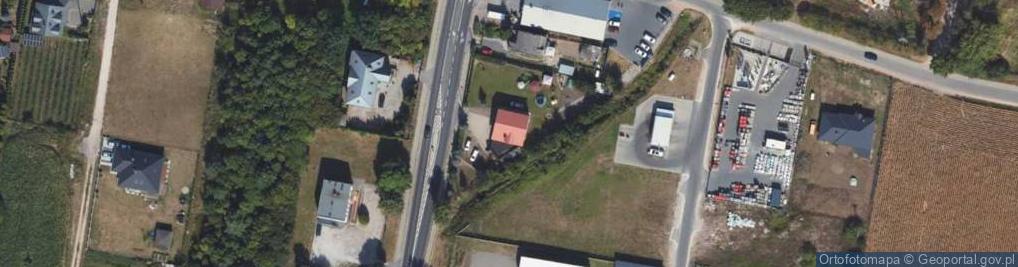 Zdjęcie satelitarne Samodzielny Publiczny Zakład Opieki Zdrowotnej Gmin Ośr ZDR w Fabiankach