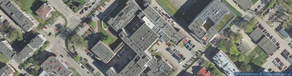 Zdjęcie satelitarne Samodzielny Publiczny Zakład Opieki Zdrowotnej Ministerstwa Spraw Wewnętrznych w Białymstoku