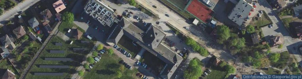 Zdjęcie satelitarne Samodzielny Publiczny Zakład Opieki Zdrowotnej w Myszkowie