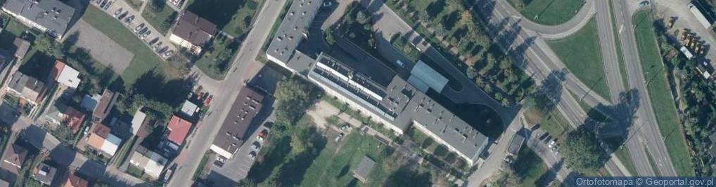 Zdjęcie satelitarne Samodzielny Publiczny Zakład Opieki Zdrowotnej w Parczewie
