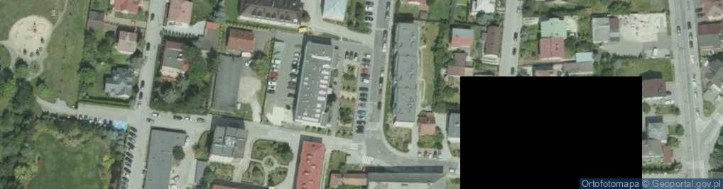 Zdjęcie satelitarne Samodzielny Publiczny Zespół Podstawowej Opieki Zdrowotnej w Busku Zdroju