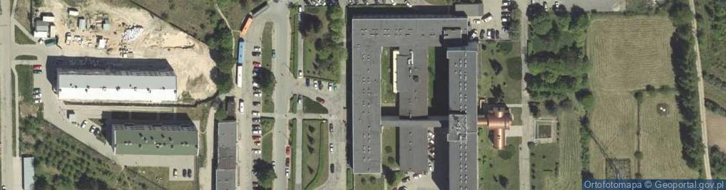 Zdjęcie satelitarne Samodzielny Publiczny Zespół Zakładów Opieki Zdrowotnej w Janowie Lubelskim