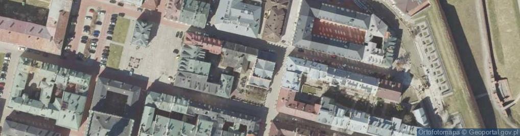 Zdjęcie satelitarne Samorządny Niezależny Związek Zawodowy Pracowników Powiatowej i Miejskiej Biblioteki Publicznej w Zamościu