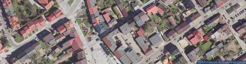 Zdjęcie satelitarne Samorządny Niezależny Związek Zawodowy Pracowników Powszechnej Spółdzielni Spożywców Społem w Jaworznie