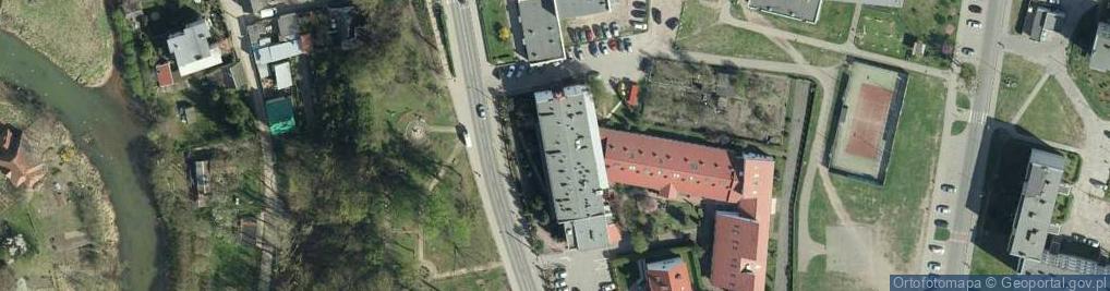 Zdjęcie satelitarne Samorządny Związek Zawodowy Pracowników Domu Pomocy Społecznej w Koronowie