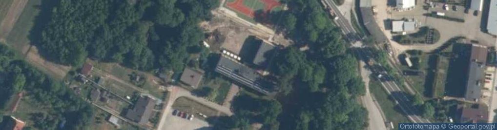 Zdjęcie satelitarne Samorządowa Szkoła Podstawowa w Motkowicach