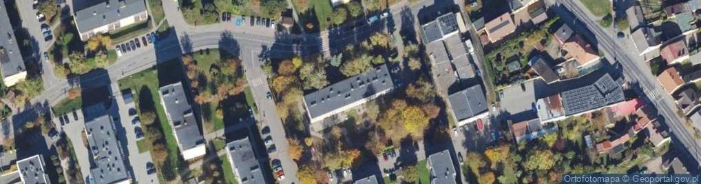 Zdjęcie satelitarne Samorządowe Przedszkole nr 2 w Szubinie