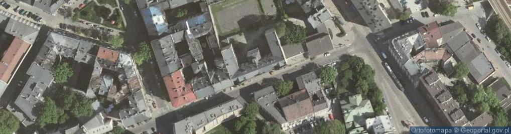 Zdjęcie satelitarne Samorządowe Przedszkole nr 21 w Krakowie