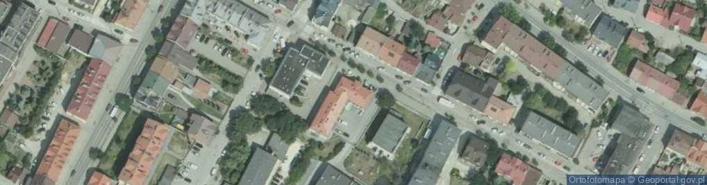 Zdjęcie satelitarne Samorządowy Zakład Opieki Zdrowotnej w Pińczowie