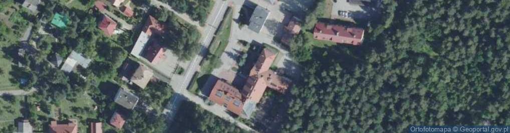 Zdjęcie satelitarne Samorządowy Zespół Ośrodków Zdrowia w Zagnańsku