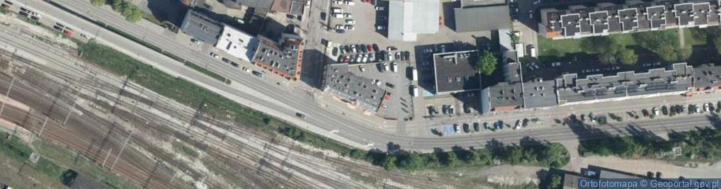 Zdjęcie satelitarne Samson Stanek J Fiałek L Zgiera w