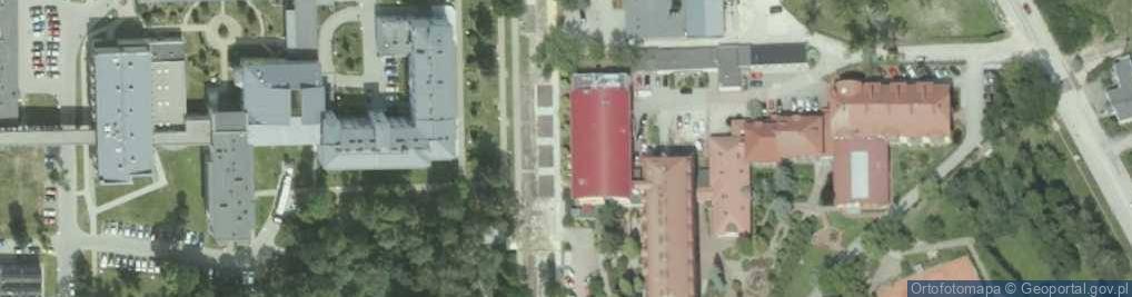 Zdjęcie satelitarne Sanatorium Uzdrowiskowe Nida Zdrój