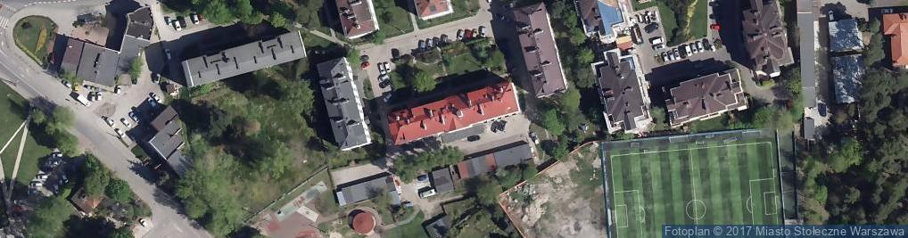 Zdjęcie satelitarne Sanit- Koncept Wojciech Sekulak Projektowanie Gazowe i Sanitarne