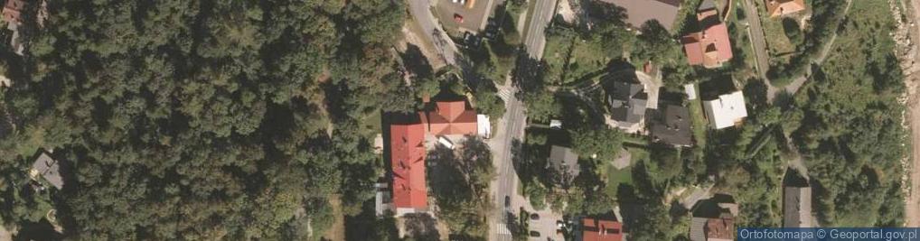 Zdjęcie satelitarne "Sanitech" Luty M., Karpacz