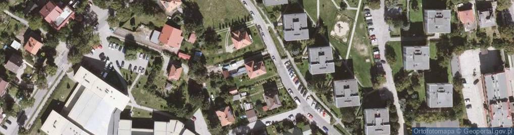 Zdjęcie satelitarne Saniterm Zakład Handlowo-Usługowy Marek Nowak