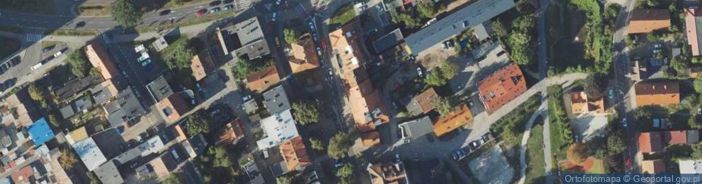 Zdjęcie satelitarne Sawicka