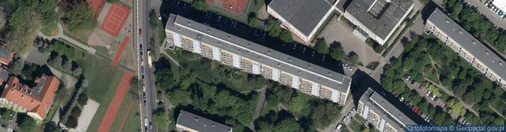 Zdjęcie satelitarne Sawicki B., Wrocław