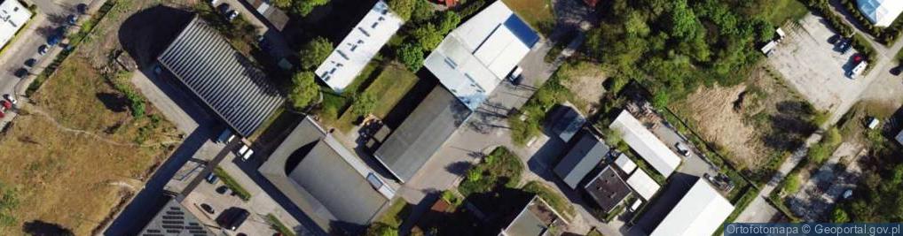 Zdjęcie satelitarne Schemat