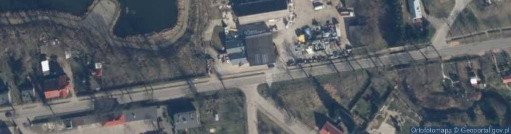 Zdjęcie satelitarne Scmb Stolarka Materiały Wykończeniowe Wiesław Spychalski Antoni Guzik