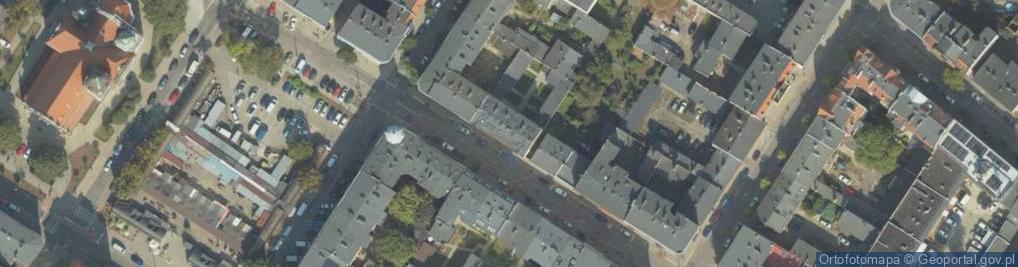 Zdjęcie satelitarne SCS Bydgoszcz Zbigniew Marciniak Robert Stępień