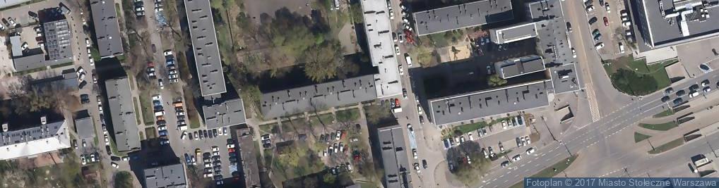 Zdjęcie satelitarne SDM Usługowo Handlowa Agencja Fonograficzna