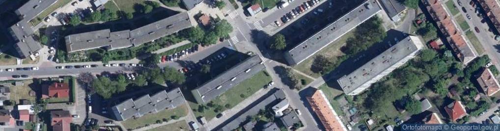 Zdjęcie satelitarne Sebastian Szarżanowicz Zakład Produkcyjno-Usługowy Ferryt