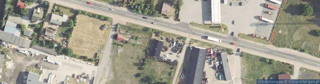 Zdjęcie satelitarne Serwis Ogumienia Konieczek Jarosław Konieczek