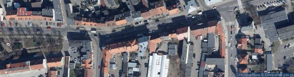 Zdjęcie satelitarne Serwis Ogumienia Oponet