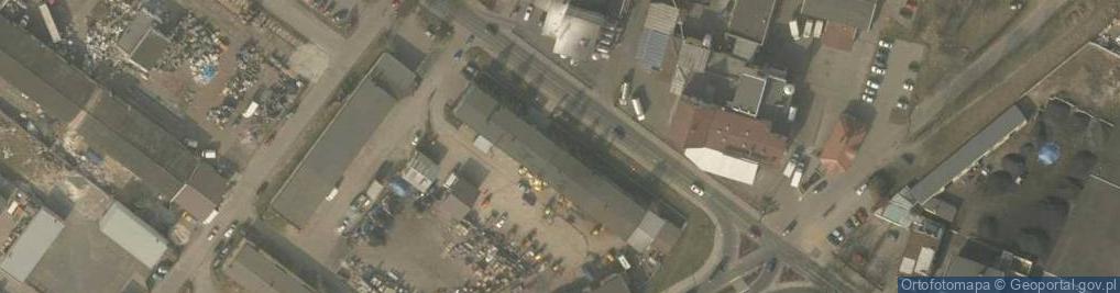Zdjęcie satelitarne Serwis Ogumienia Paweł Stróżyński