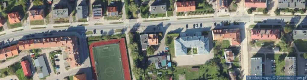 Zdjęcie satelitarne Serwis Ogumienia Siedlikowski Marek Różycki Andrzej