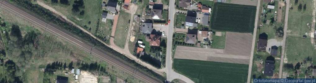 Zdjęcie satelitarne Serwis Opon Dąbrowski Jarosław