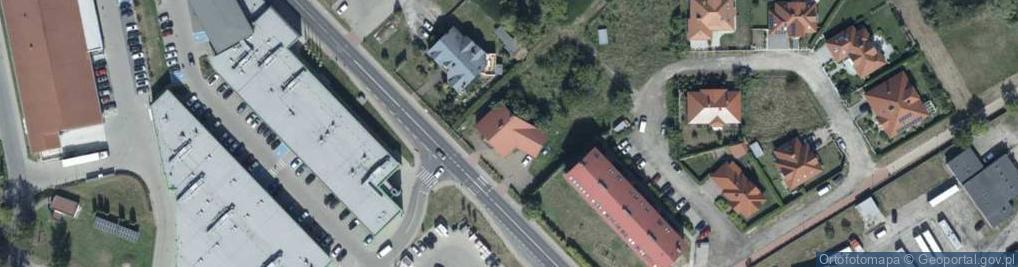 Zdjęcie satelitarne Serwis Opon Paweł Ścigała Tomasz Ścigała