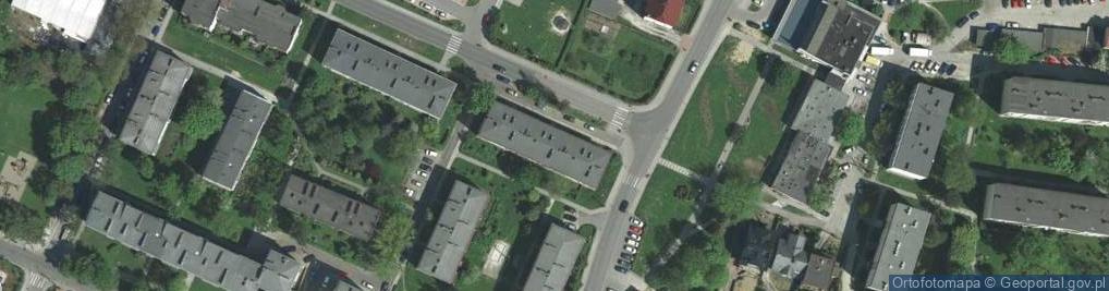 Zdjęcie satelitarne Serwis Powypadkowy