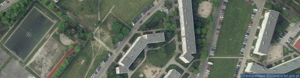 Zdjęcie satelitarne Serwis Projektów Ogólno Usługowych Magdalena Ludwicka
