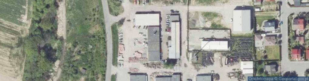 Zdjęcie satelitarne Serwis Usługowo Handlowy Mir Gum